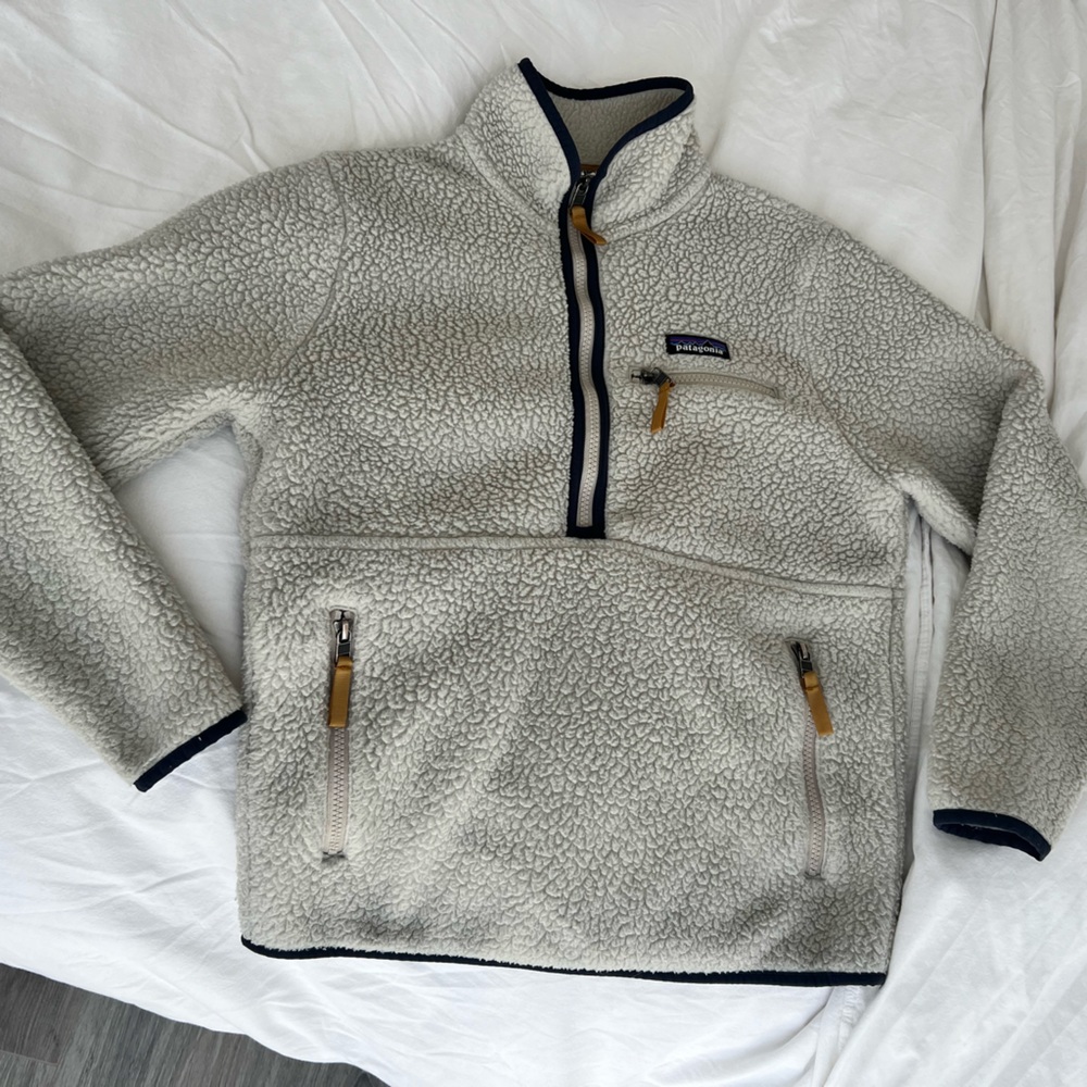 Patagonia Sherpa half zip sweater